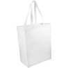 BOLSA ECOLOGICA NON WOVEN PACIFIC BLANCA CON FUELLE 41 X 30 X 17 CMS
