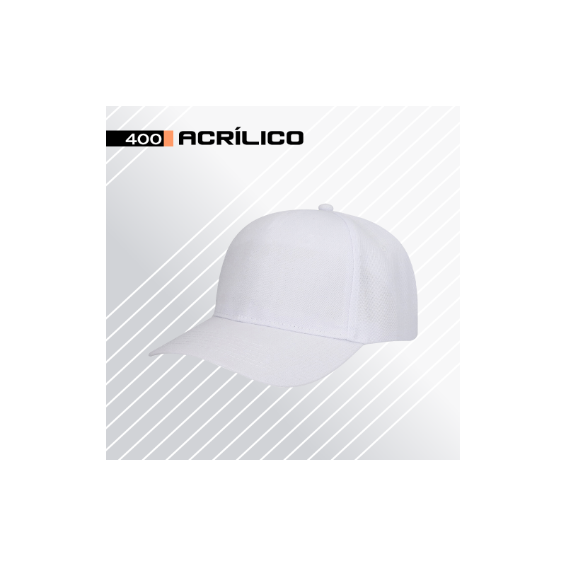 GORRA ACRILAN POLIESTER DE 5 GAJOS