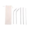 KIT ECOLOGICO DE POPOTES DE ACERO INOXIDABLE