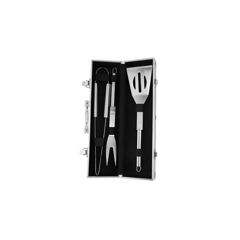 SET DE BBQ SNAZZY PLATA