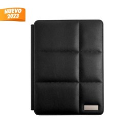 CARPETA NABU COLOR NEGRO DE CURPIEL