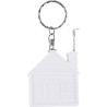LLAVERO FLEXOMETRO CASITA BLANCO