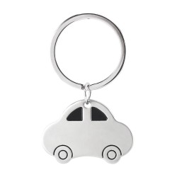 LLAVERO CARRO ELEUSIS COLOR PLATA