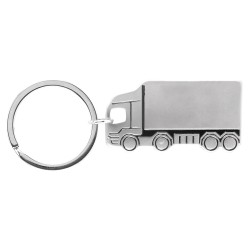 LLAVERO CAMION ETRETRIA COLOR PLATA