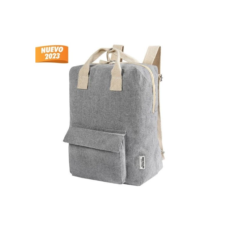 MOCHILA KIRAN COLOR GRIS