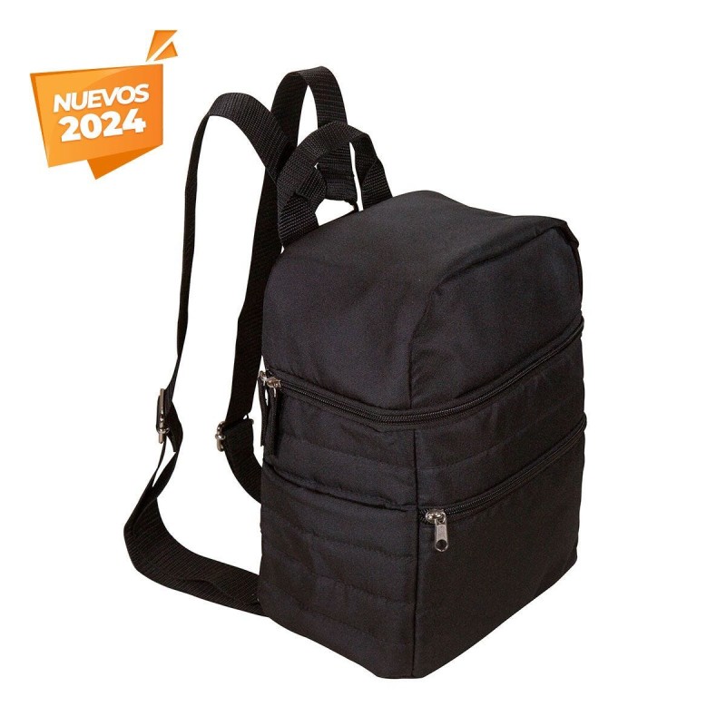 MOCHILA-LONCHERA CIBO COLOR NEGRO