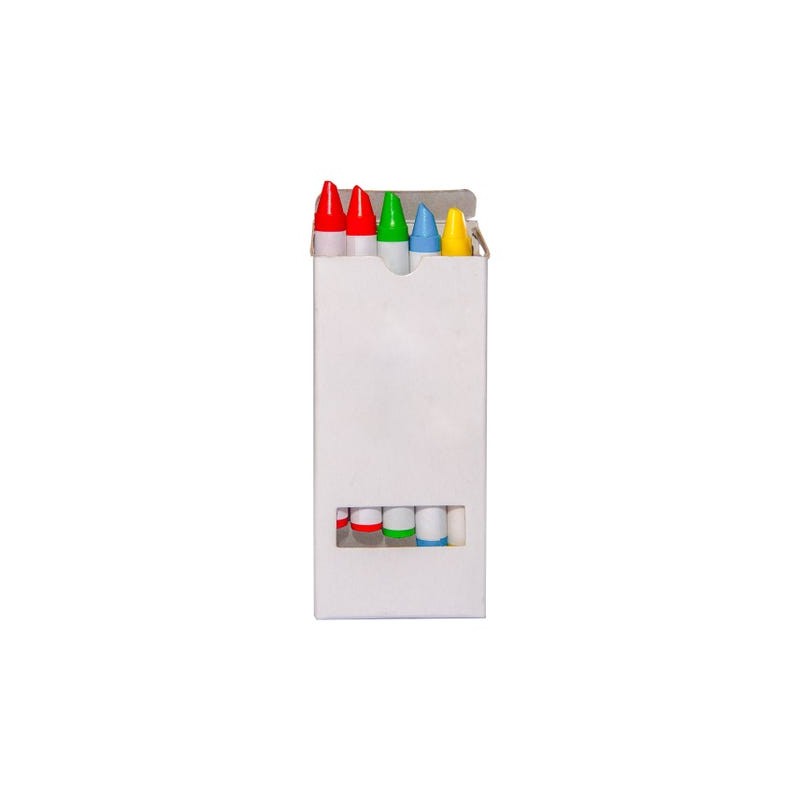 CAJA DE CRAYONES BLANCO