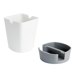 ORGANIZADOR LAHN BLANCO CON GRIS