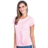PLAYERA ROSADO CUELLO REDONDO EUROCOTTON DAMA