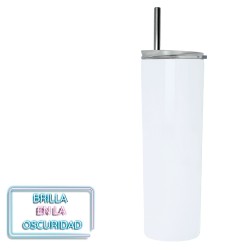 TERMO LUMIN DOBLE PARED DE ACERO BRILLA EN LA OSCURIDAD