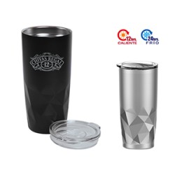 TERMO ENZO CON ESTILO GEOMETRICO DOBLE PARED DE 650 ML