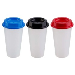 VASO NILO CON TAPA DE COLOR