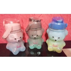 TERMO BOTELLA OSO DE PLASTICO DE 950 MLS. (4 COLORES)
