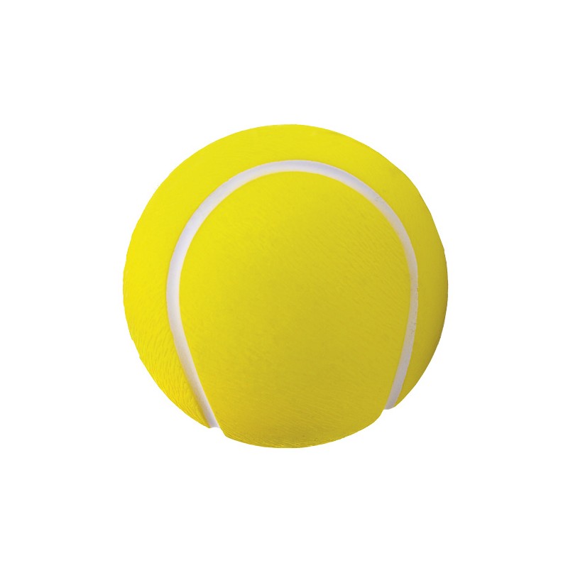 PELOTA ANTI-STRESS TENNIS AMARILLO CON BLANCO