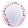 PELOTA ANTI-STRESS BASEBALL BLANCO CON ROJO