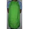 MANDIL DE TELA PARA COCINA O BAR LISO C/BOLSA EN COLOR VERDE