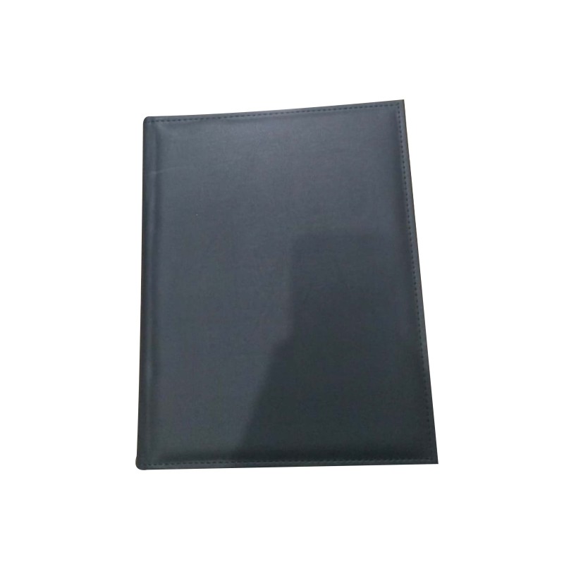 CARPETA BELICE CURPIEL NEGRA TAMAÑO CARTA PARA SERIGRAFIA