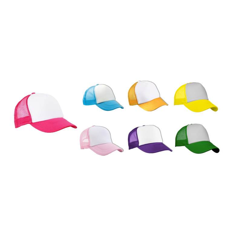 GORRA TRUCKER CON FRENTE BLANCO