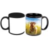 TAZA VENUS NEGRA (CUADRO BLANCO PARA SUBLIMAR)