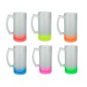 TARRO CERVECERO FROZEN COLORS 16 OZ PARA SUBLIMAR