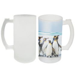TARRO CERVECERO FROZEN SATINADO (PARA SUBLIMACION)