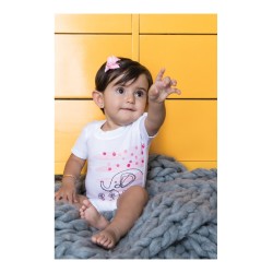 PAÑALERO PARA BEBE 100% POLIESTER BLANCO PARA SUBLIMACION
