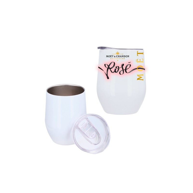 TERMO KAHLO SUBLIMABLE DOBLE PARED DE ACERO 350 ML