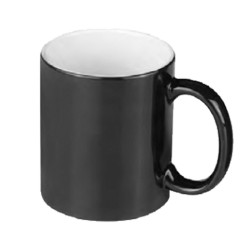 TAZA MAGICA MERLIN PARA SUBLIMACION NEGRO MATE