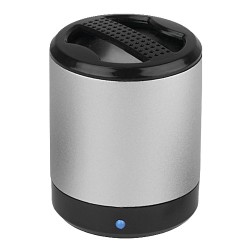 BOCINA JONICA PLATA CON NEGRO