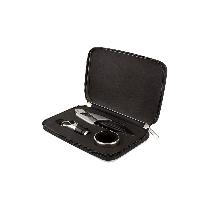 SET DE VINO ARENI PLATA