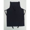 MANDIL DE TELA PARA COCINA O BAR LISO S/BOLSA EN COLOR NEGRO