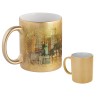 TAZA DE SUBLIMACION CAMEL DORADA